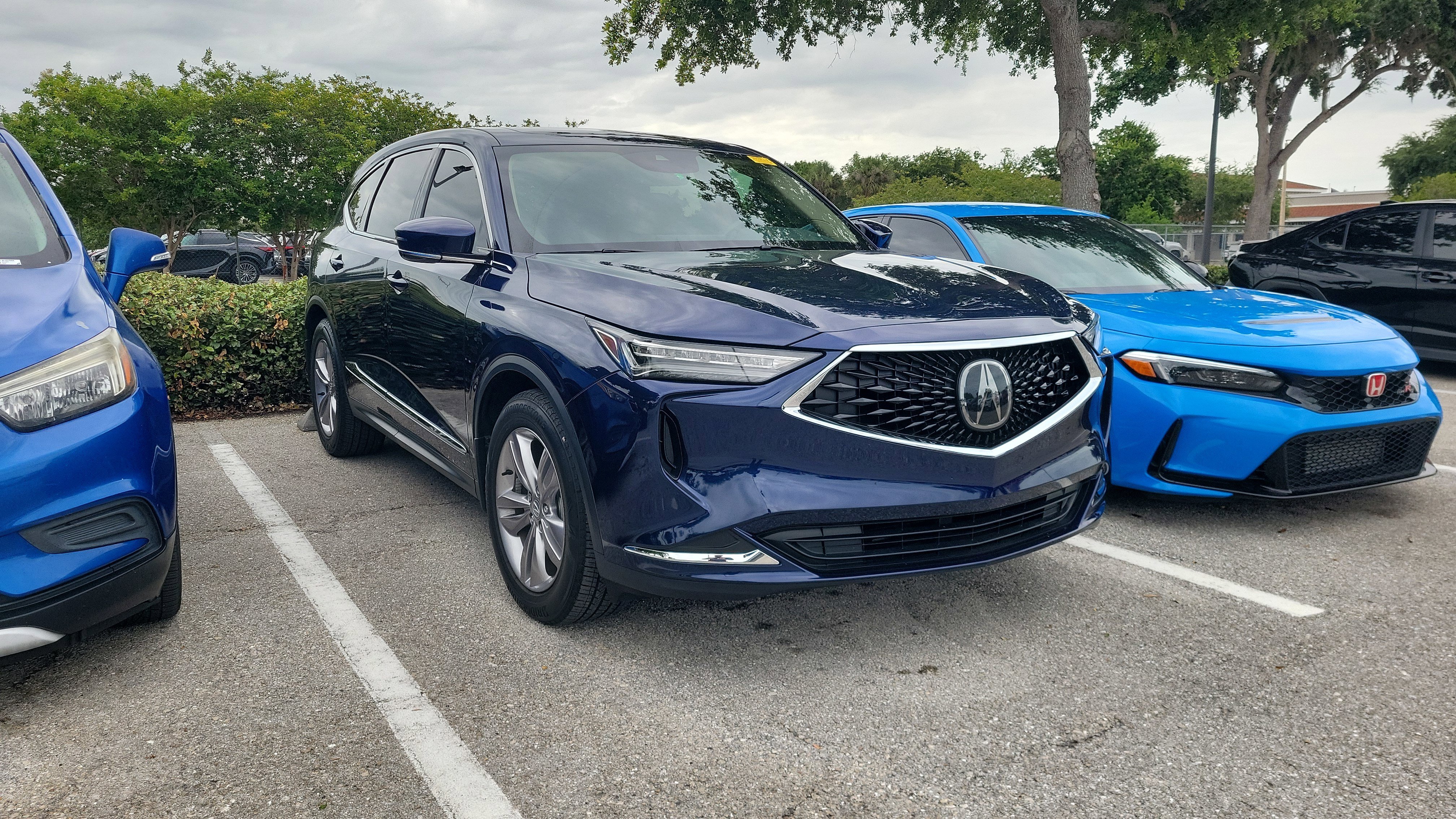 Certified Used 2024 Fathom Blue Pearl Acura MDX image 41