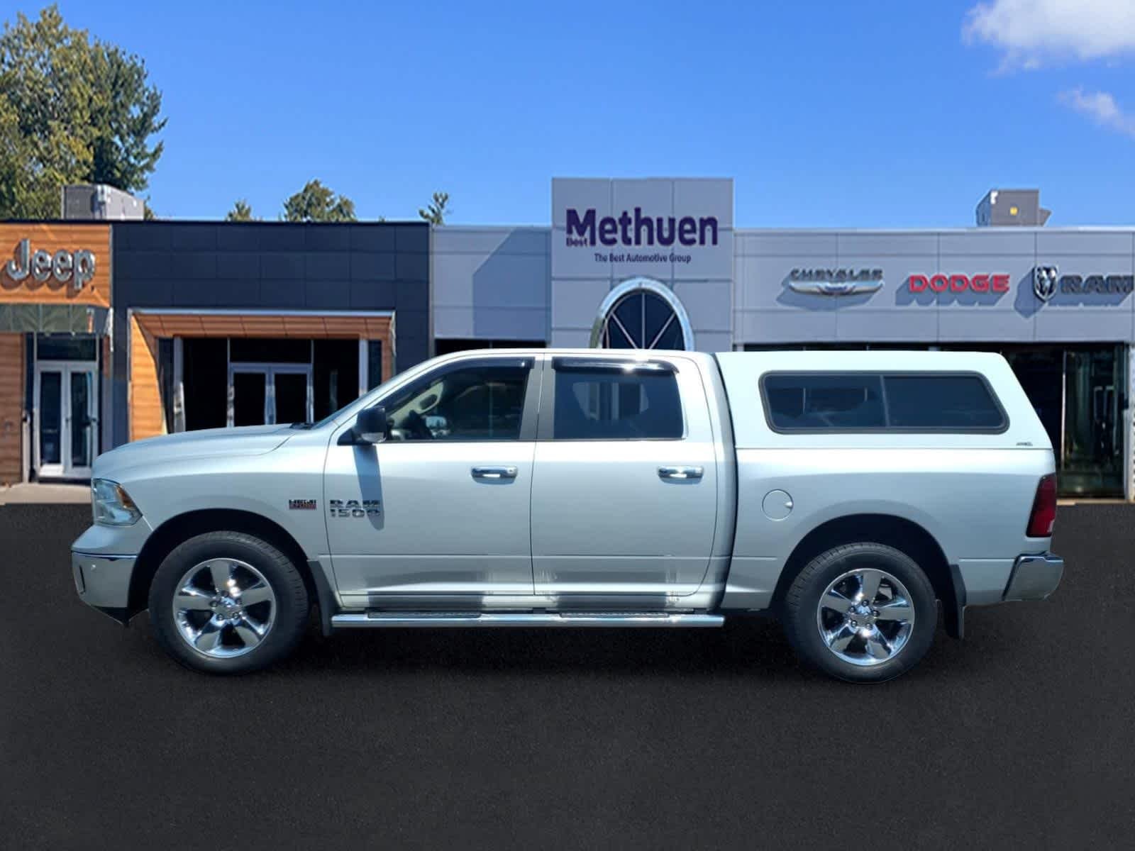 Used 2017 Bright Silver Metallic Clearcoat Ram Big Horn image 8