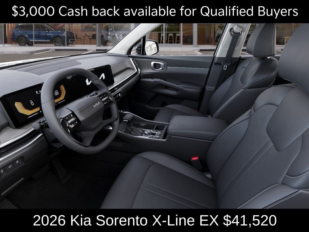 New 2026 Ivory Silver Kia X-Line EX AWD image 17