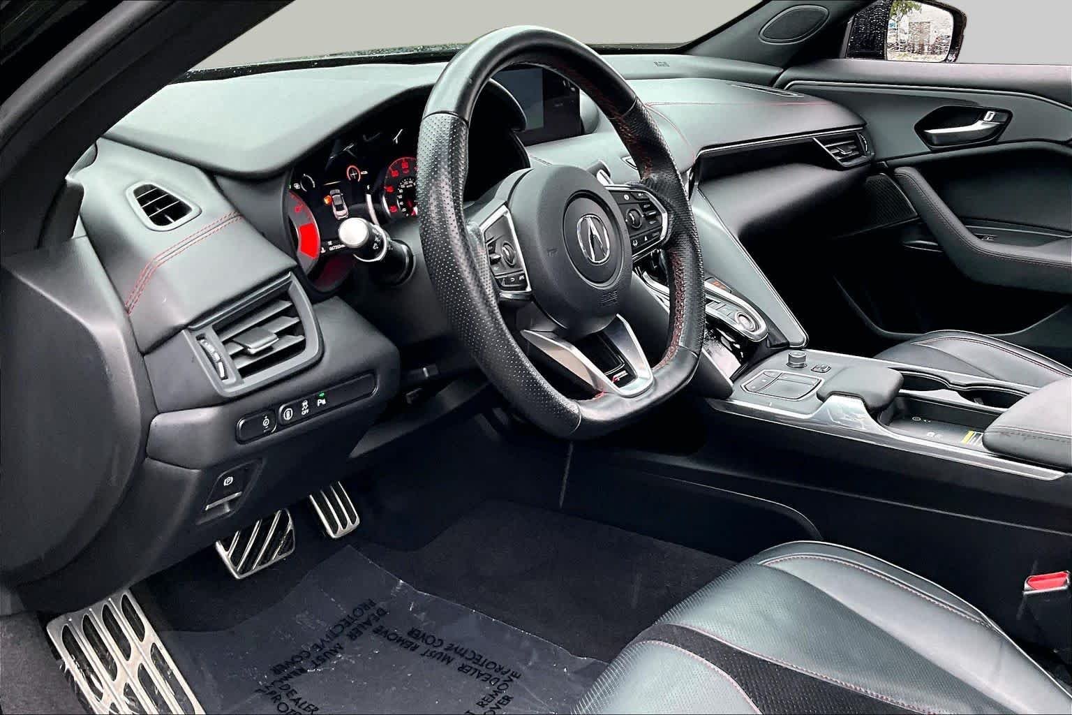 Used 2021 Majestic Black Pearl Acura w/A-Spec Package image 18