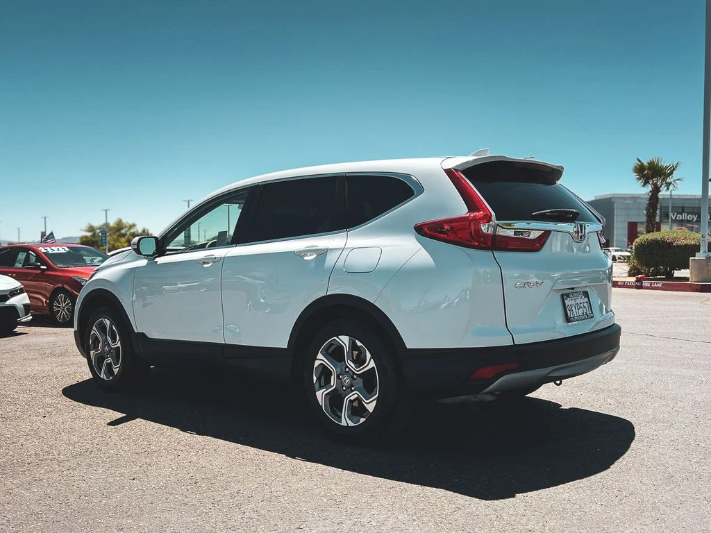 Certified Used 2019 Platinum White Pearl Honda EX image 6