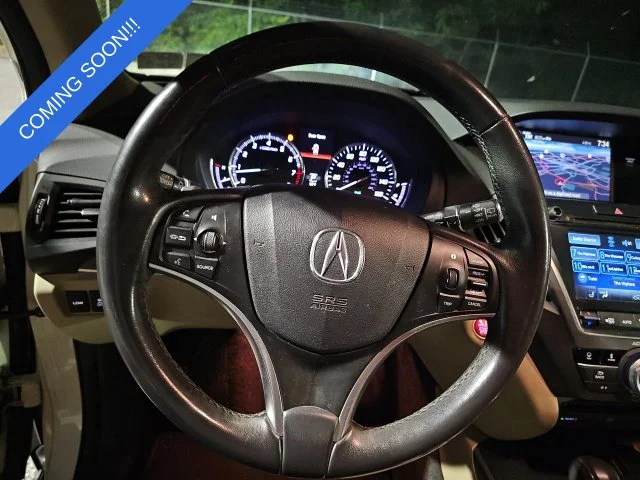 Used 2014 White Acura 3.5L Technology Pkg w/Entertainment Pkg image 12