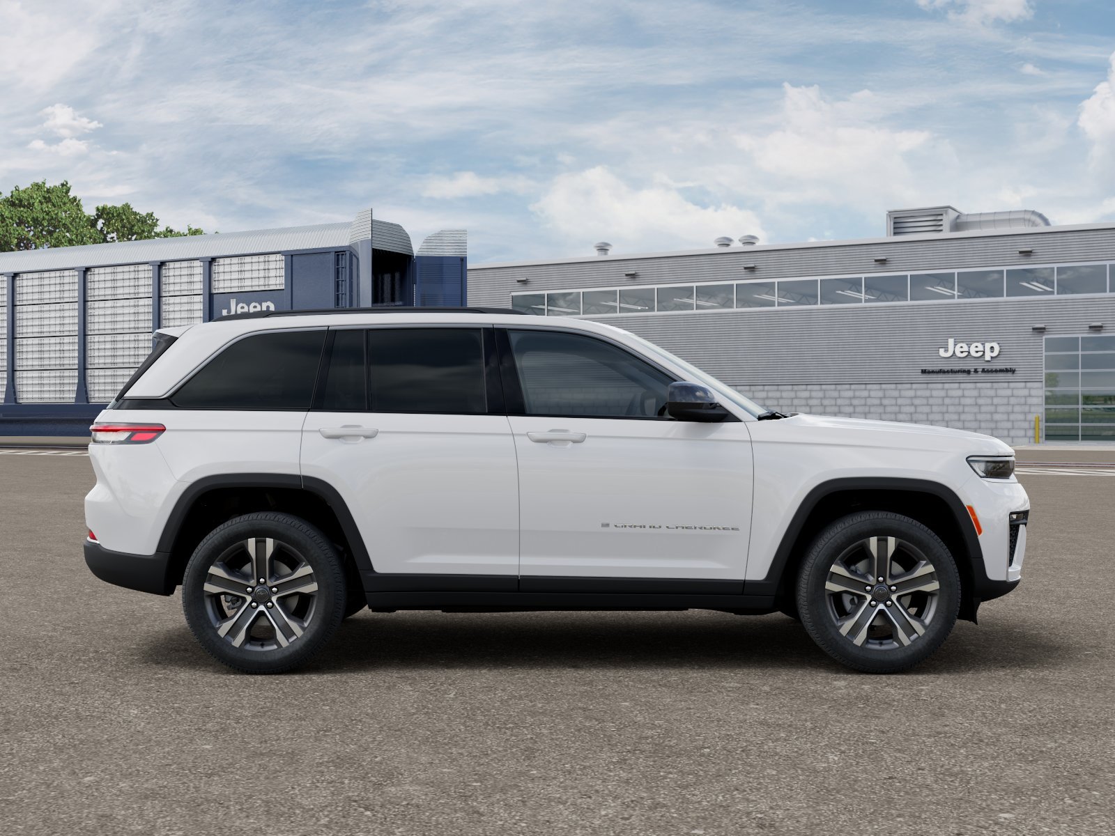 New 2027 Bright White Clear-Coat Paint Jeep Limited image 12