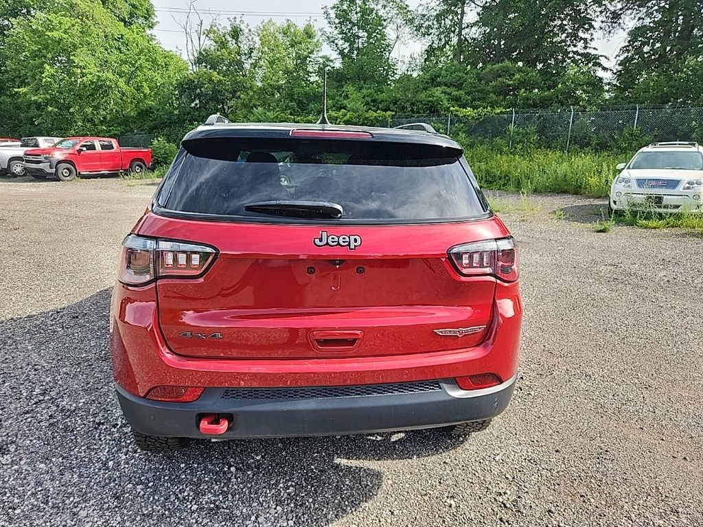 Used 2025 Red Hot Pearlcoat Jeep Trailhawk image 6