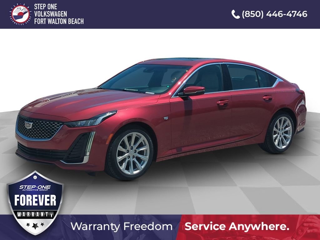 Used 2024 Red Cadillac Luxury image 1