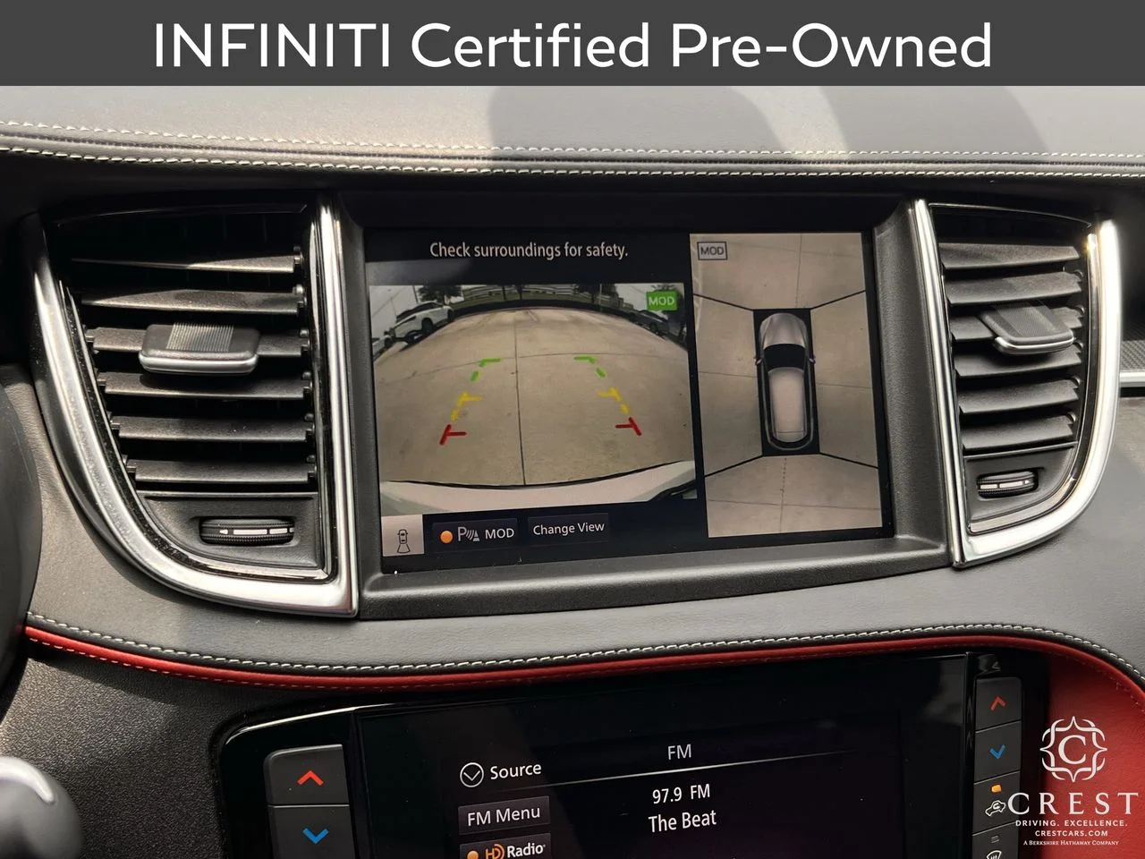 Certified Used 2025 Radiant White INFINITI SPORT image 13