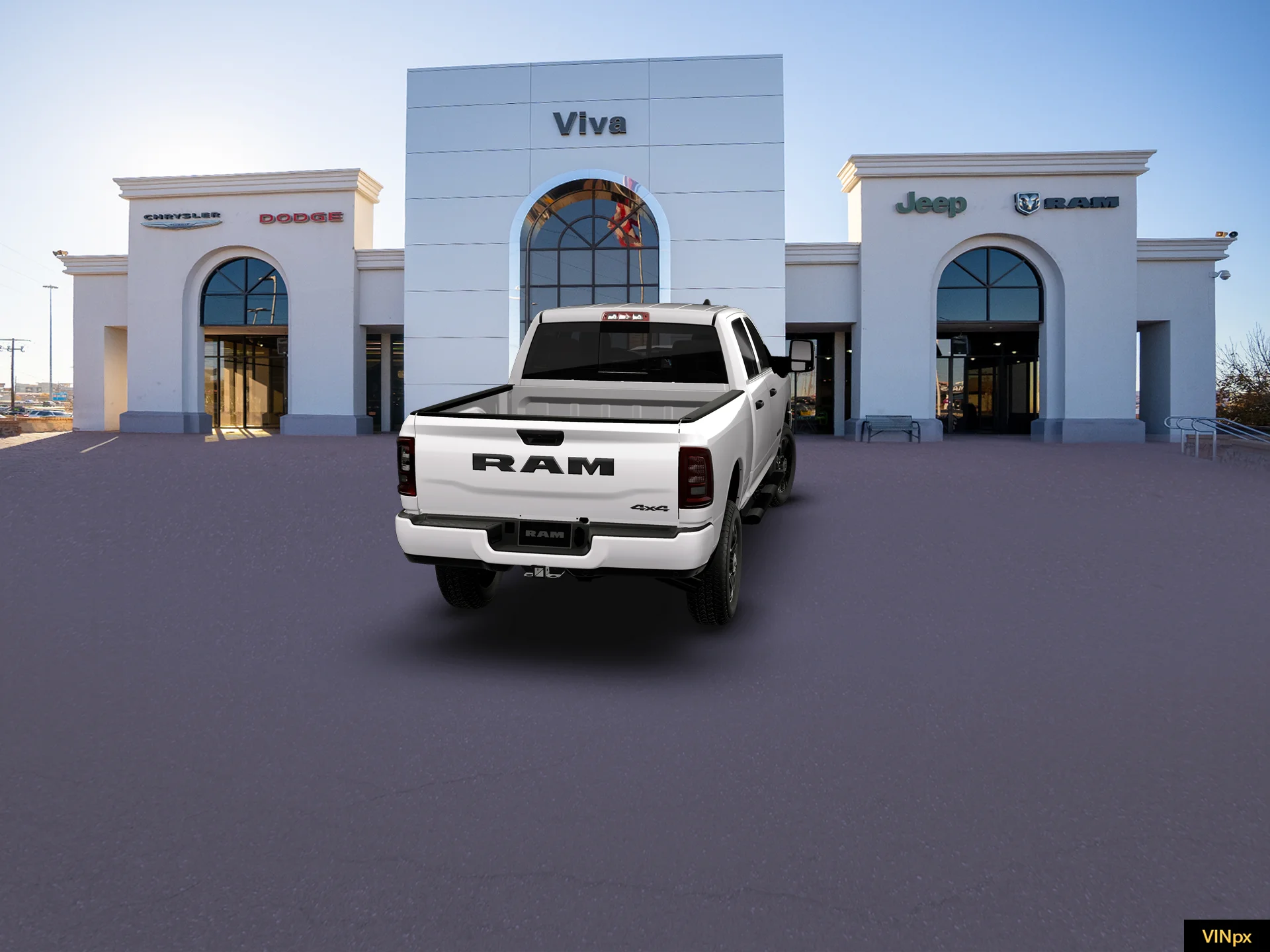 New 2027 Bright White Clear-Coat Exterior Paint RAM Black Express image 18