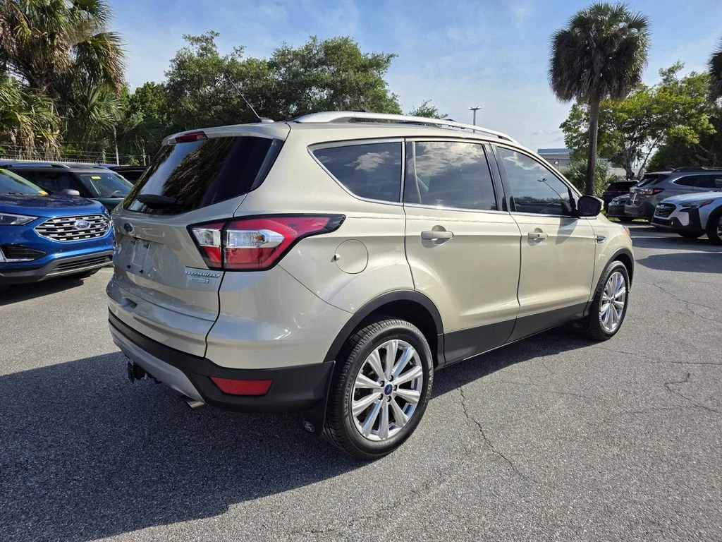 Used 2017 Gold Ford Titanium image 3