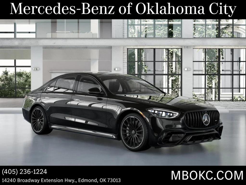 New 2026 Obsidian Black Metallic Mercedes-Benz AMG® S 63 E 4MATIC® Sedan image 12
