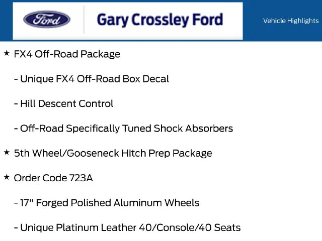 New 2027 Star White Metallic Tri-Coat Ford F-350® Platinum® image 6