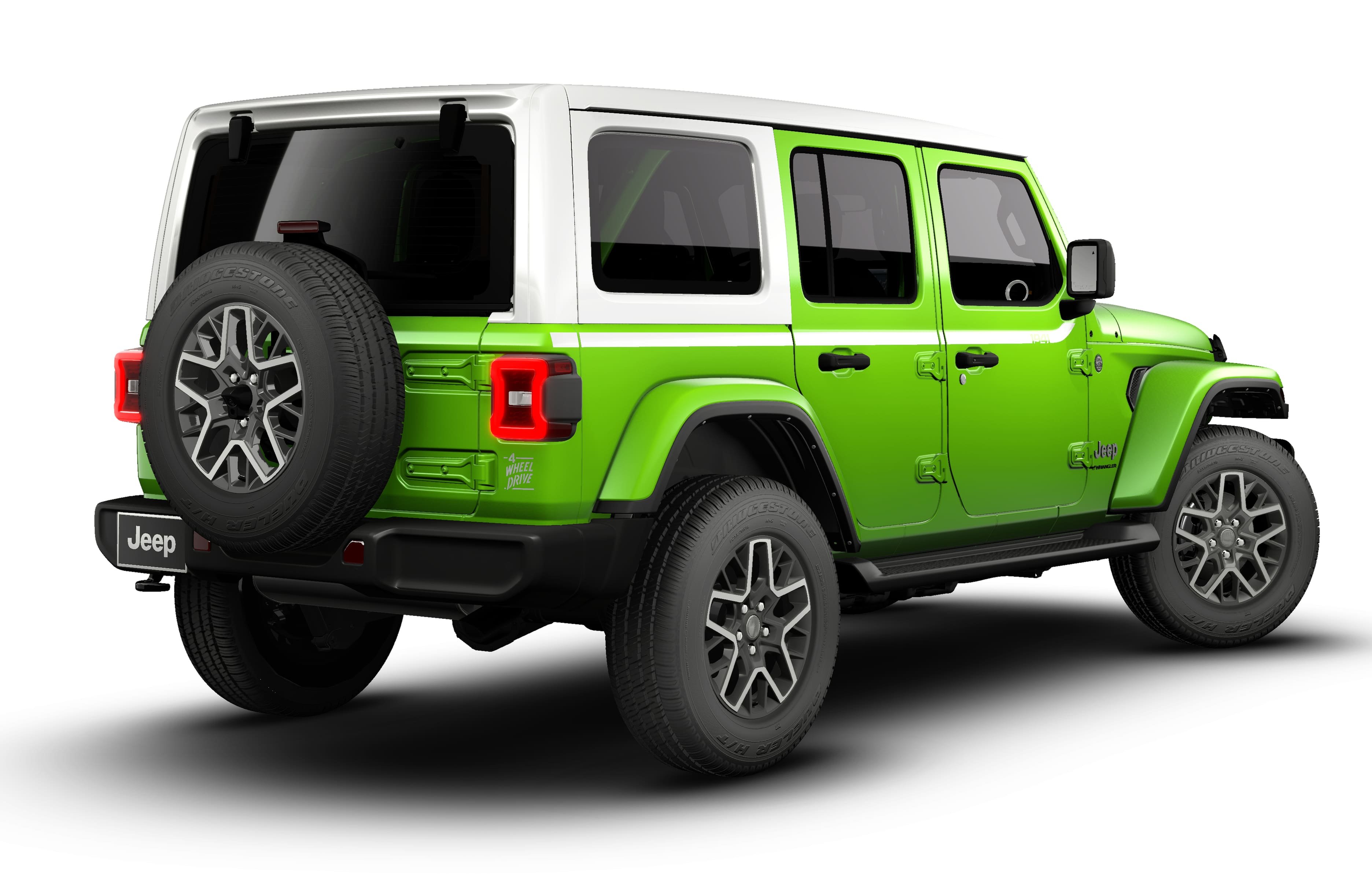 New 2026 Mojito Clear-Coat Exterior Paint Jeep Sahara image 14