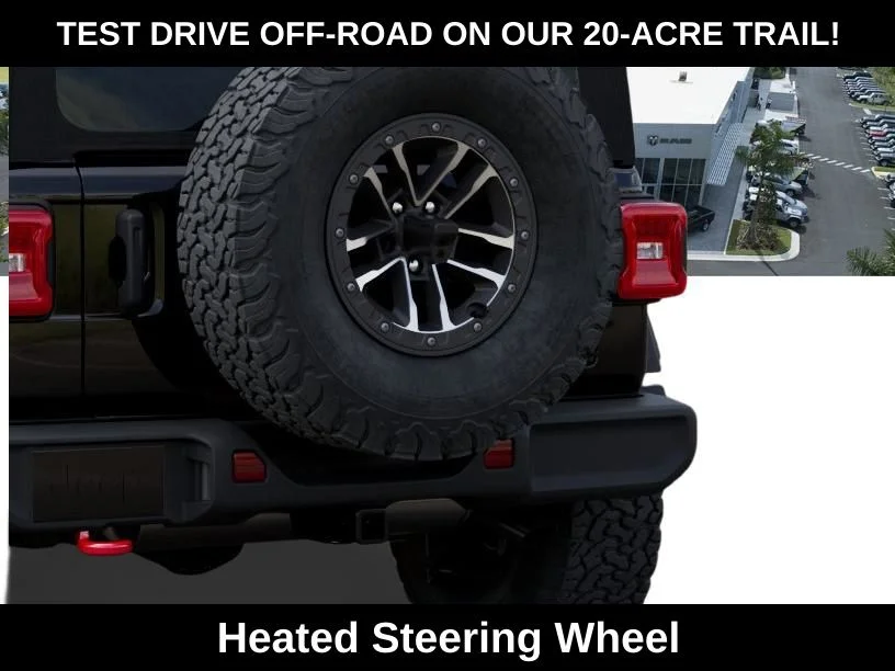 New 2026 Black Clear-Coat Exterior Paint Jeep Rubicon image 13
