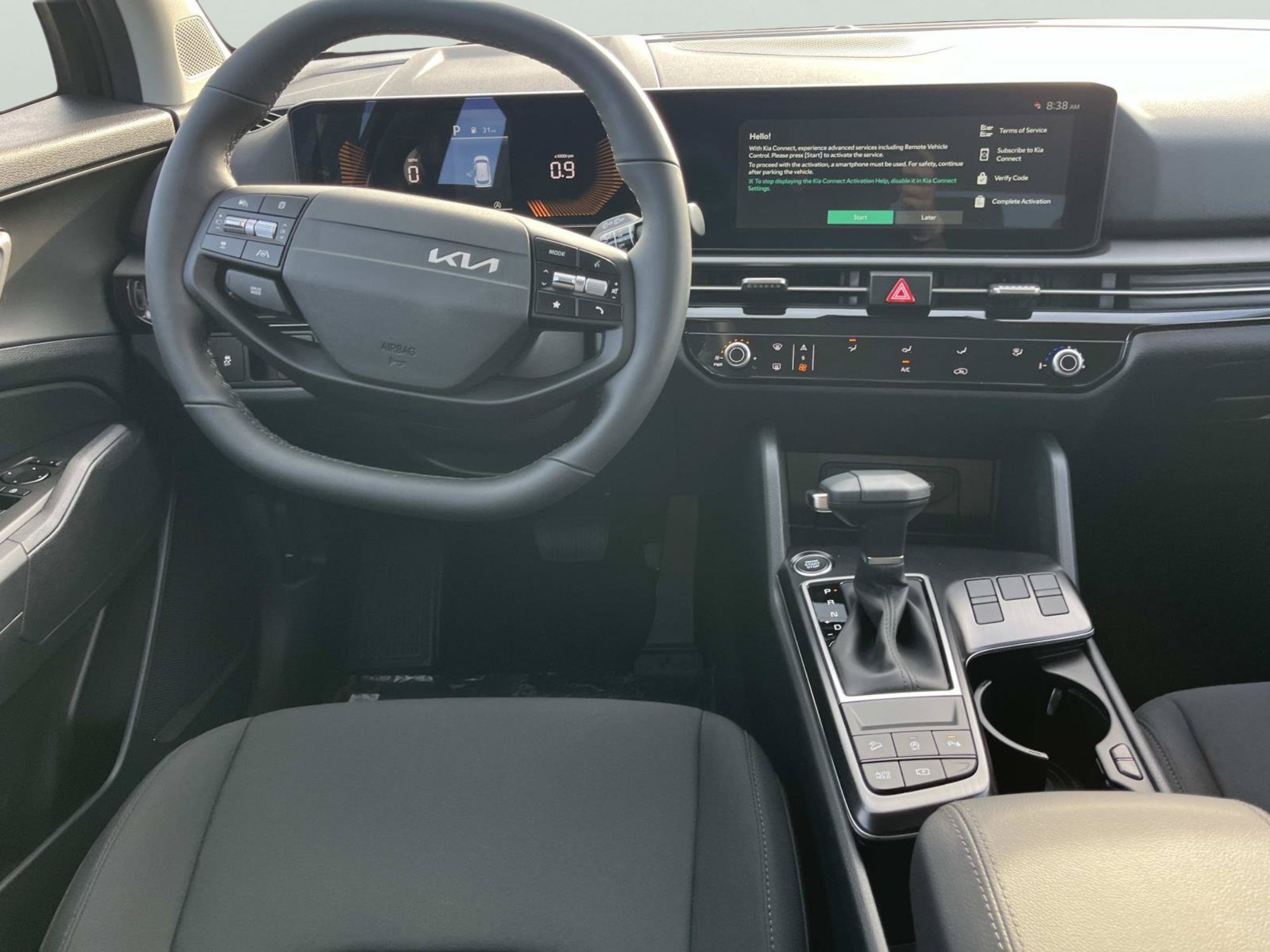 New 2027 Ebony Black Kia LX image 10