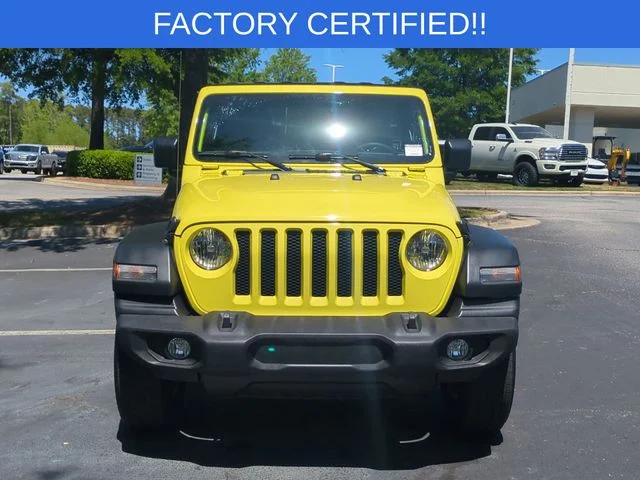 Used 2023 Yellow Jeep Sport S image 8