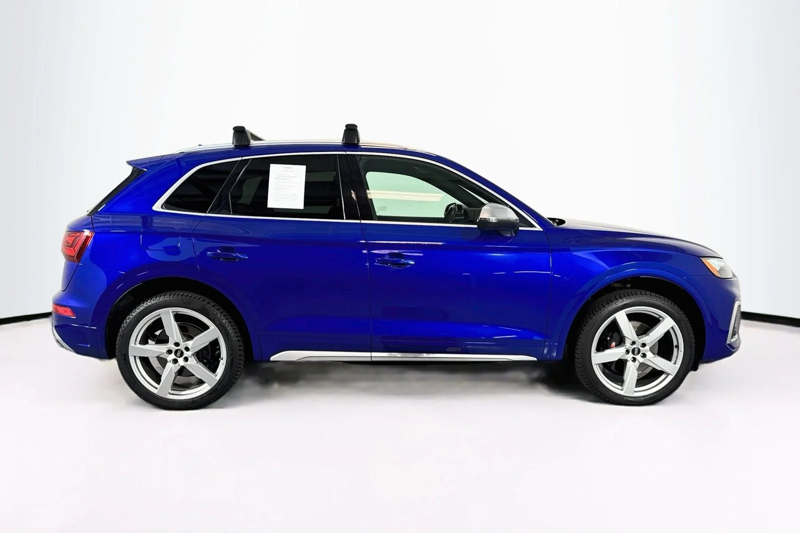 Used 2022 Blue Audi Premium Plus image 4