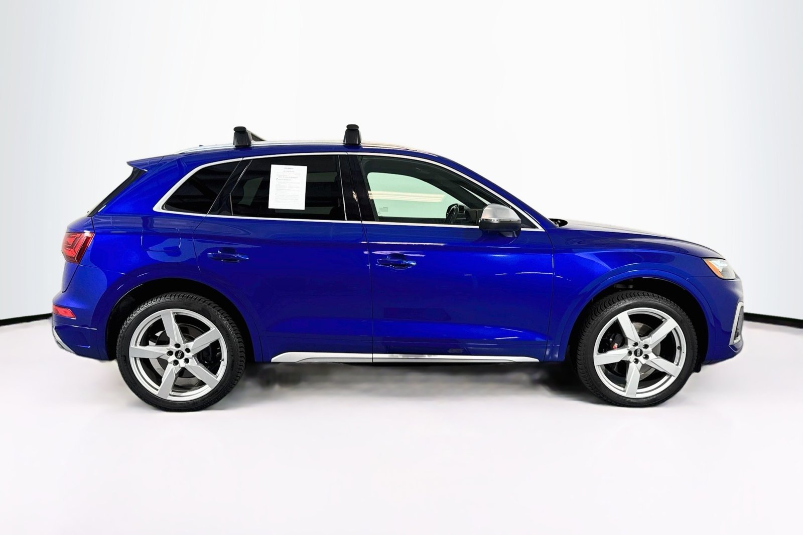 Used 2022 Blue Audi Premium Plus image 4