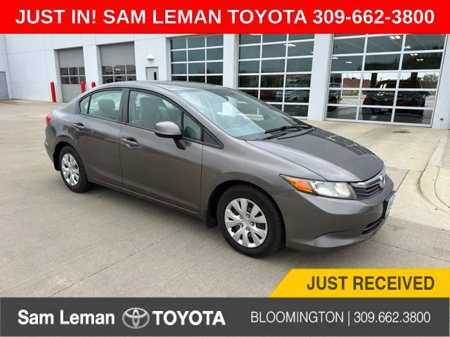 2012 Honda Civic LX for sale at Sam Leman Toyota of Bloomington