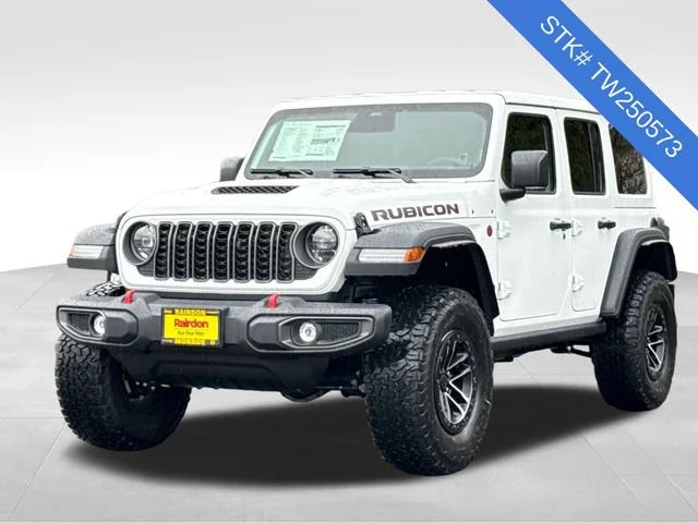 New 2026 Bright White Clear-Coat Exterior Paint Jeep Rubicon image 3