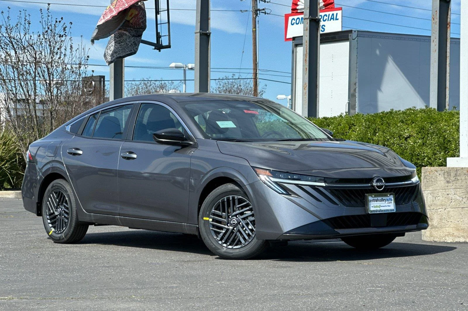 New 2026 Gun Metallic Nissan SV image 2
