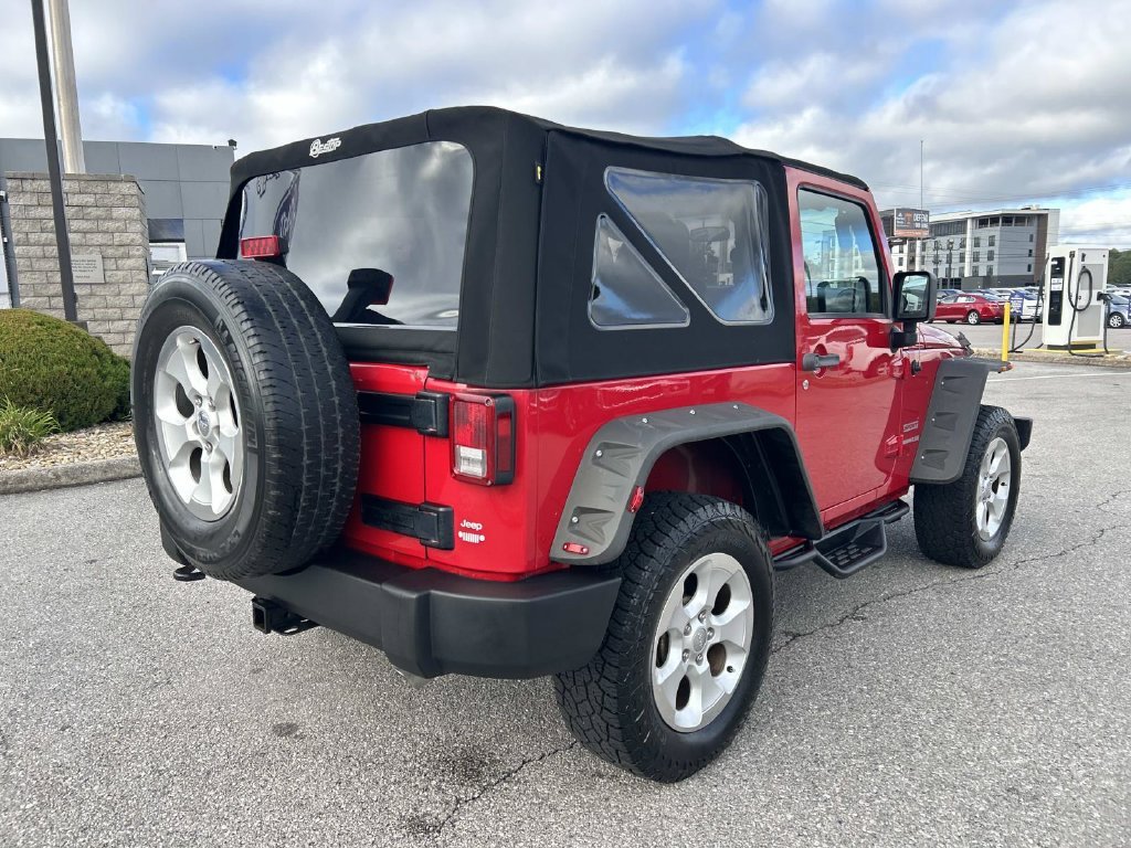 Used 2011 Flame Red Jeep Sport image 4