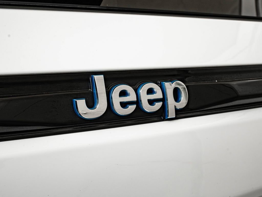Used 2022 Bright White Clearcoat Jeep 4xe image 18
