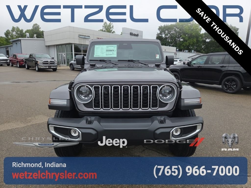 New 2025 Granite Crystal Metallic Clear-Coat Exterior Paint Jeep Sahara image 2