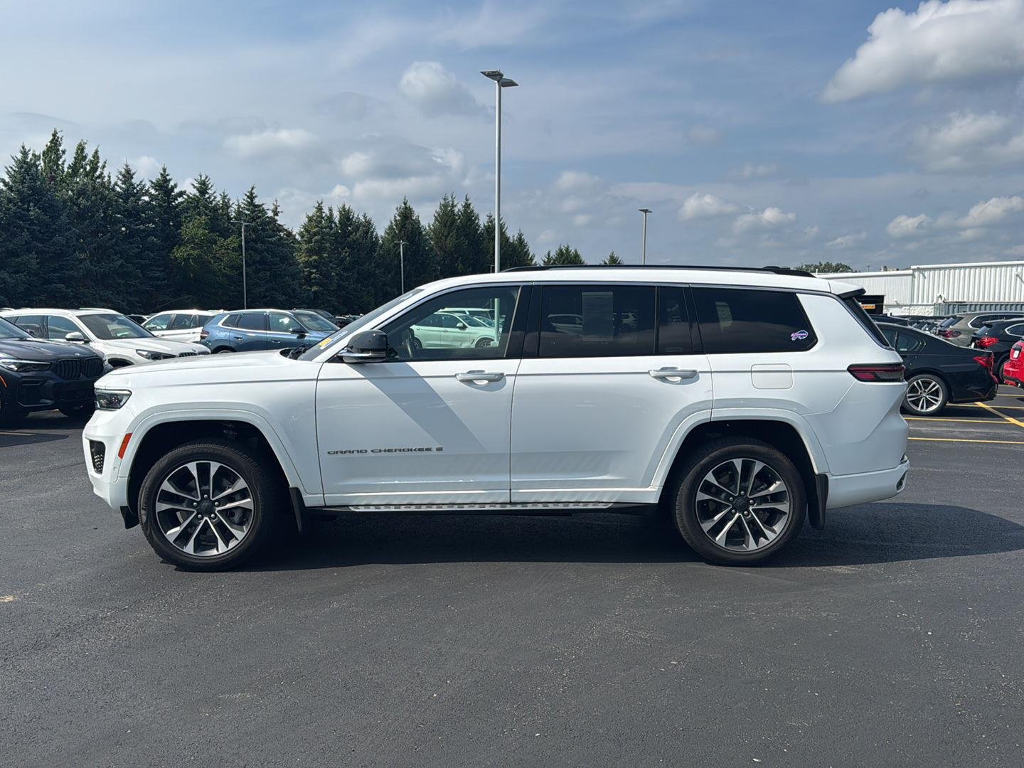Used 2023 Bright White Clearcoat Jeep Overland image 6