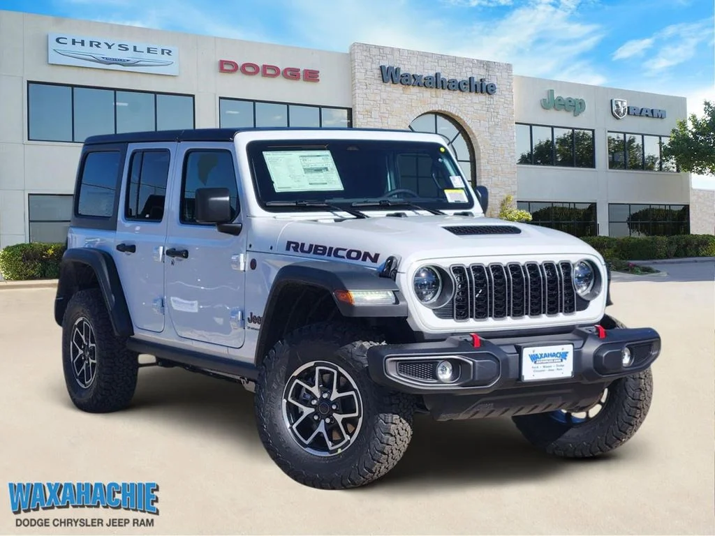 New 2026 Bright White Clearcoat Jeep Rubicon image 1