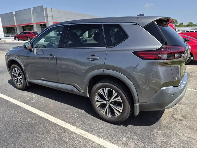 Used 2021 Gun Metallic Nissan SV image 3