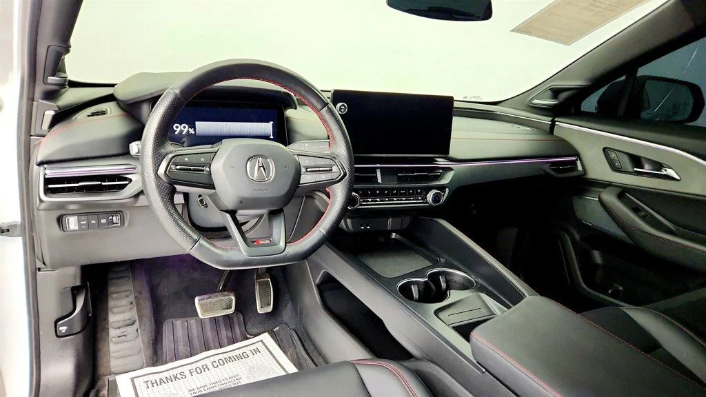 Used 2024 Snowfall Pearl Acura RWD w/A-Spec Package image 12