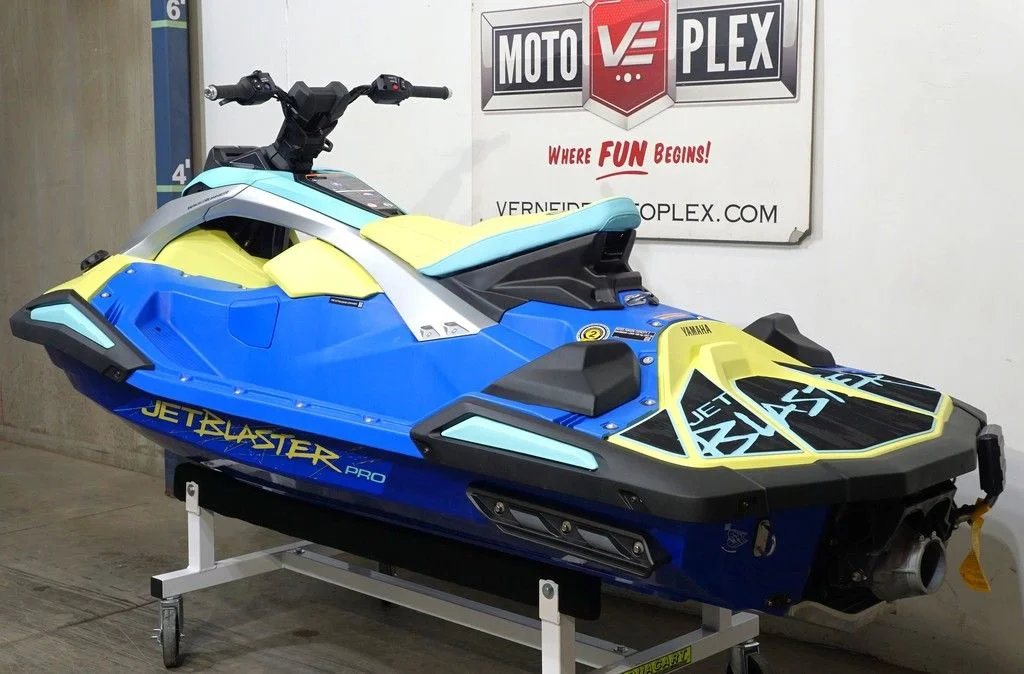 New 2026 (AZURE BLUE / LUNAR YELLOW Yamaha PRO 2-Up image 2