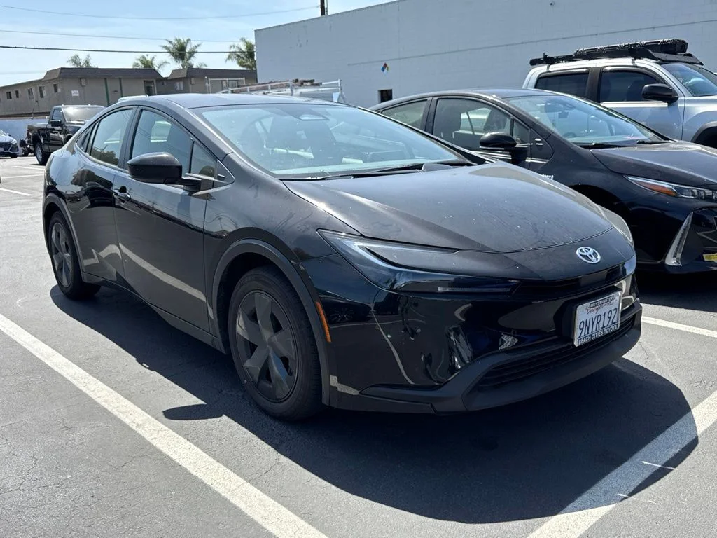 Certified Used 2024 Black Toyota LE image 2
