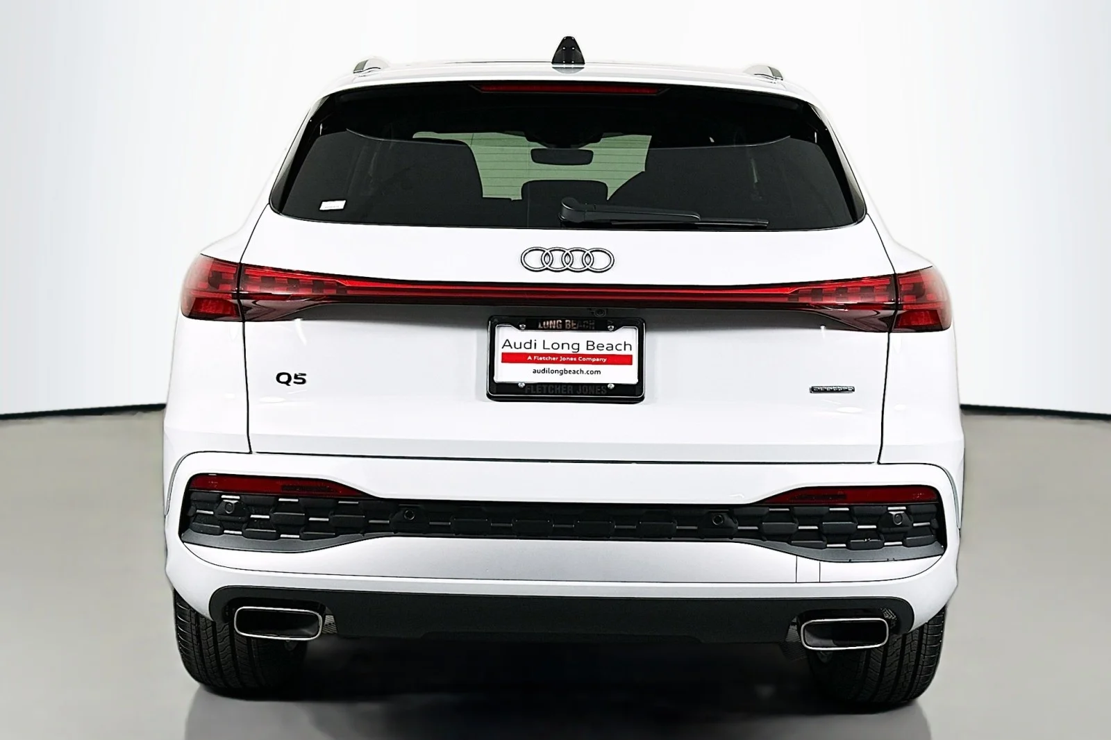 New 2025 Glacier White Metallic Audi Premium Plus image 3