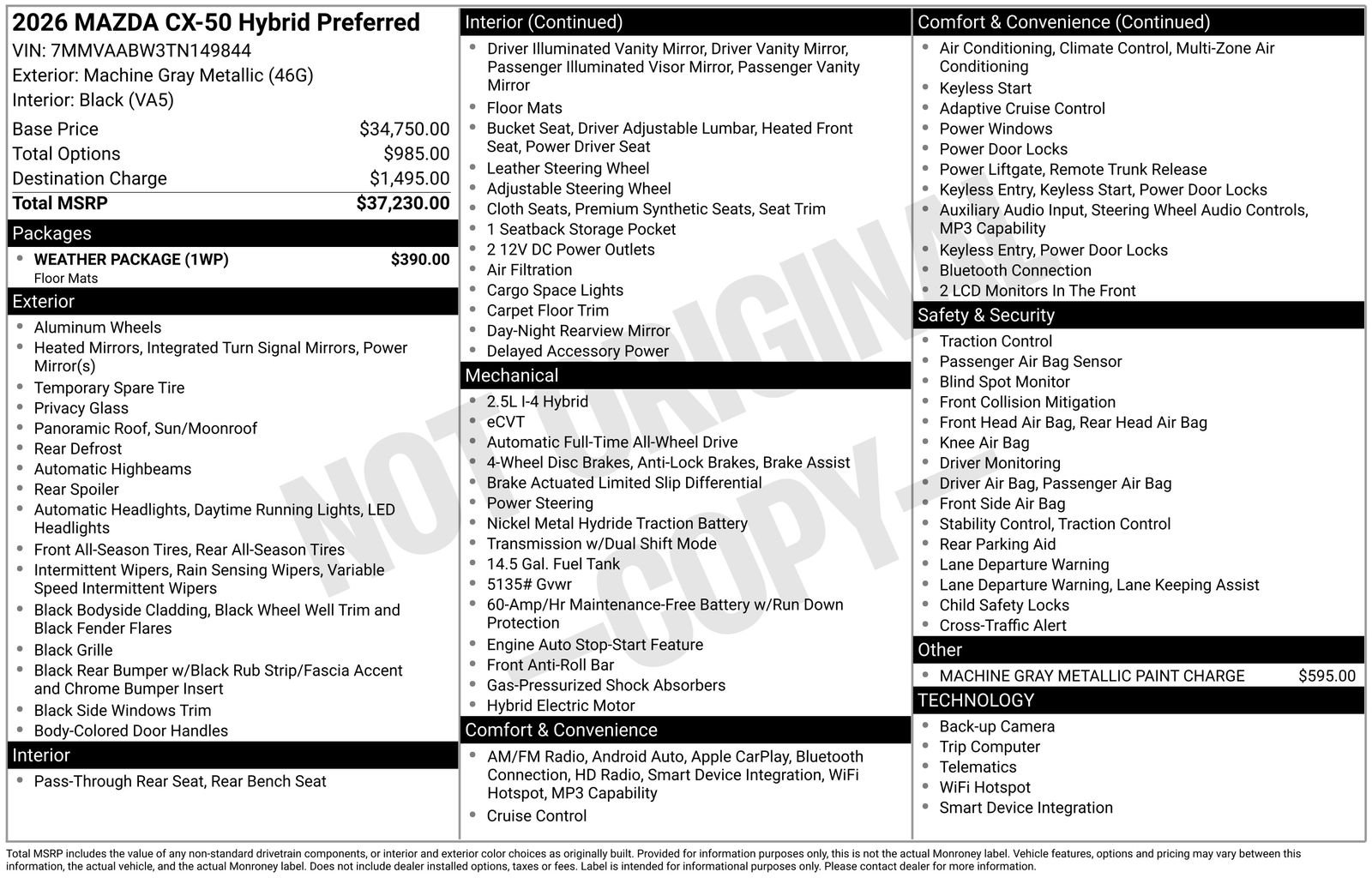 2026 Mazda CX-50 Preferred - Photo 24