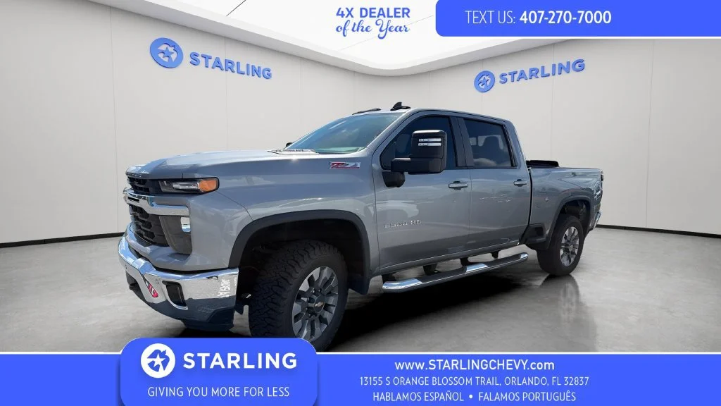 Used 2025 Sterling Gray Metallic Chevrolet LT image 1