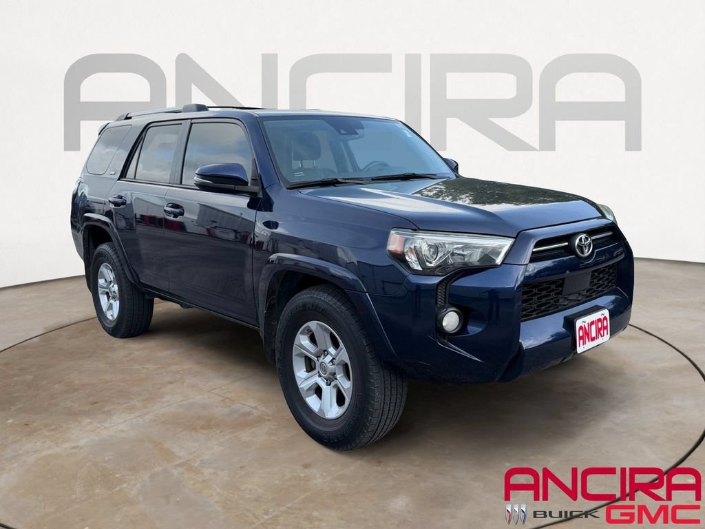 Used 2020 Blue Toyota SR5 Premium image 1