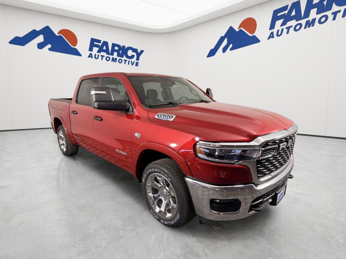 New 2026 Molten Red Pearl-Coat Exterior Paint RAM Big Horn image 11