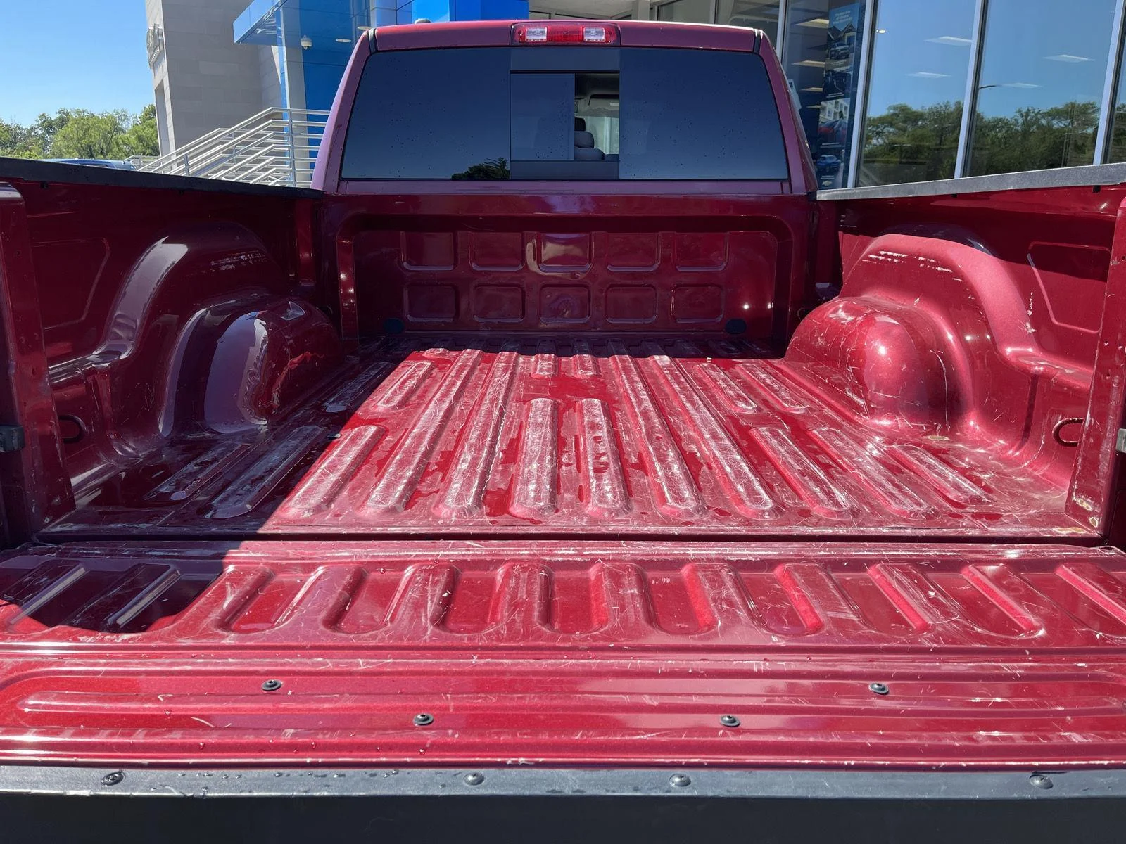 Used 2015 Deep Cherry Red Crystal Pearlcoat Ram SLT image 31