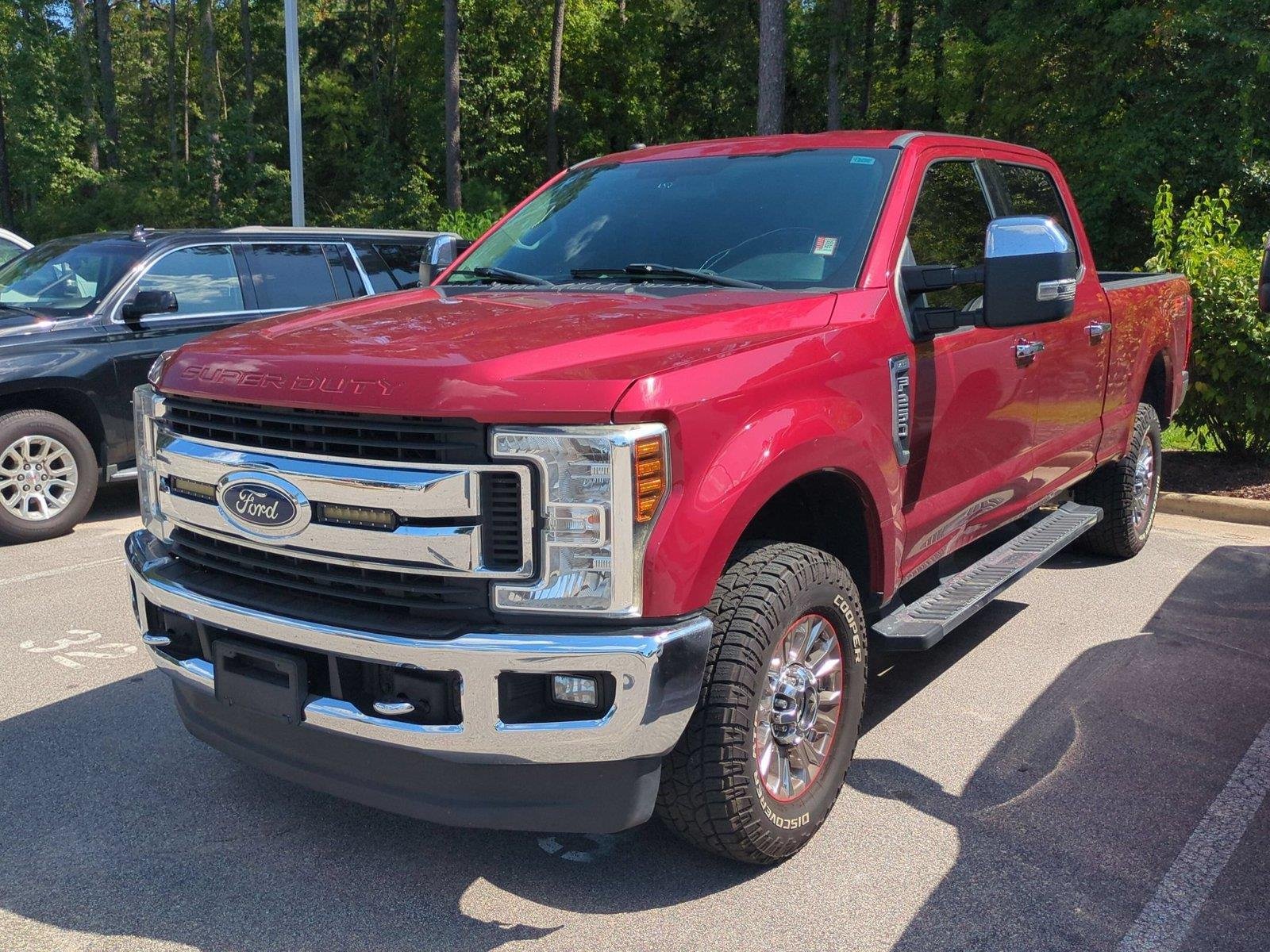 Used 2018 Ruby Red Metallic Tinted Clearcoat Ford XLT image 1