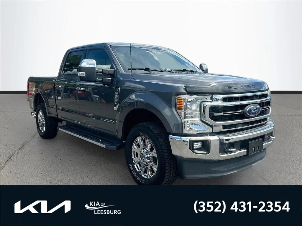 Used 2022 Gray Ford Lariat image 1