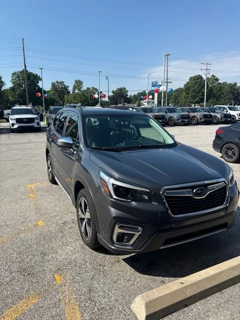 Certified Used 2021 Magnetite Gray Metallic Subaru Touring image 3