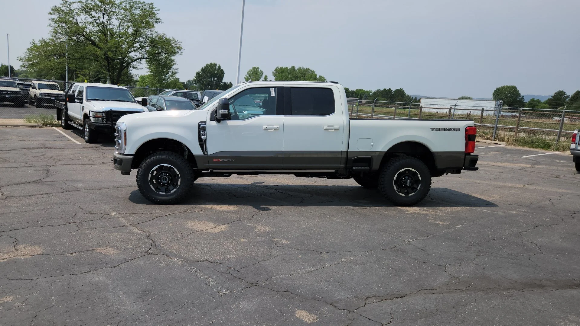 New 2026 Star White Metallic Tri-Coat Ford King Ranch image 3