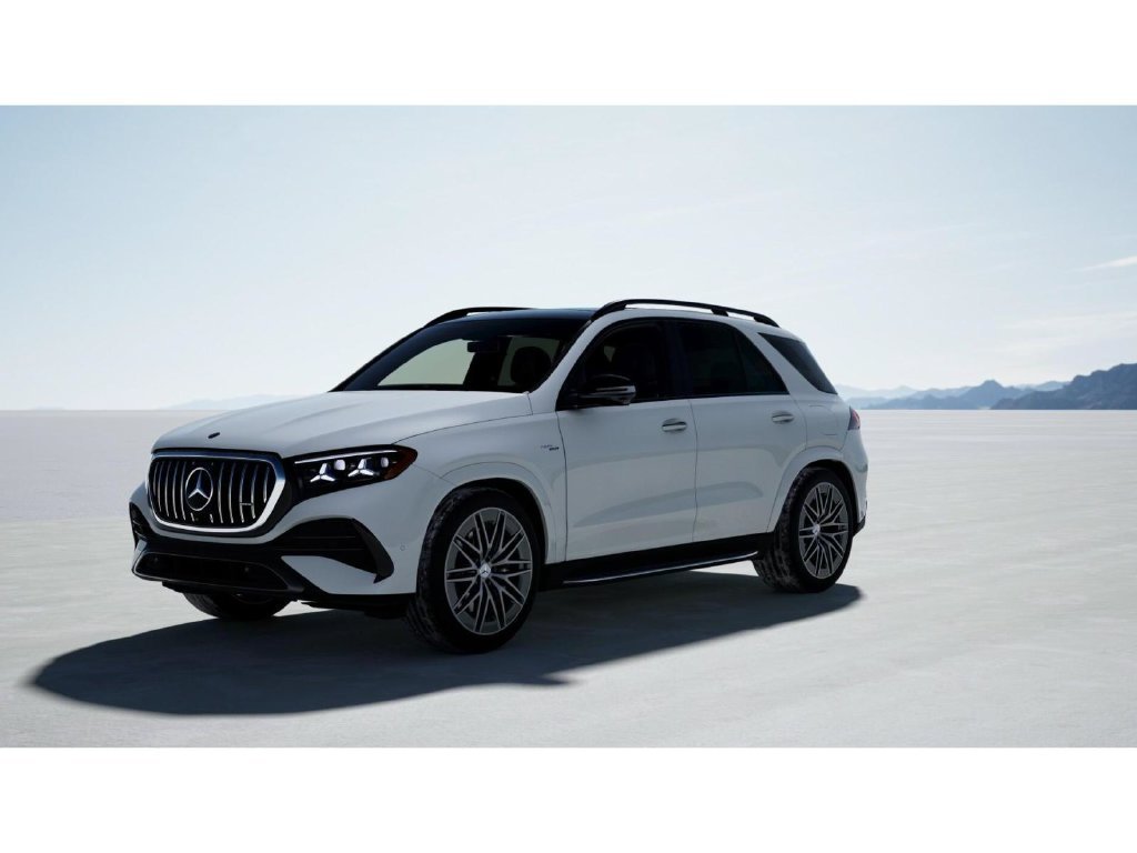 New 2027 MANUFAKTUR Moonlight White Metallic Mercedes-Benz GLE 53e AMG® image 39