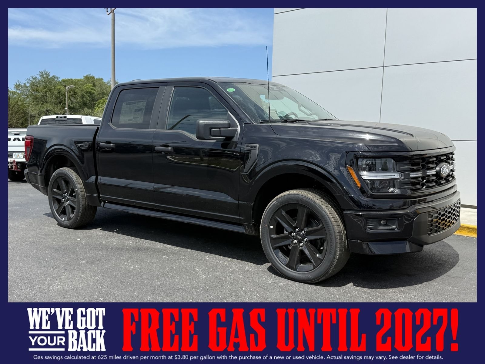 New 2026 Agate Black Metallic Ford STX image 2