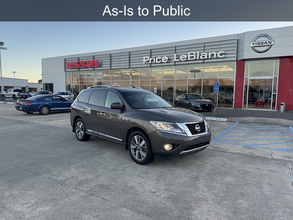 Used 2015 Java Metallic Nissan Platinum image 1