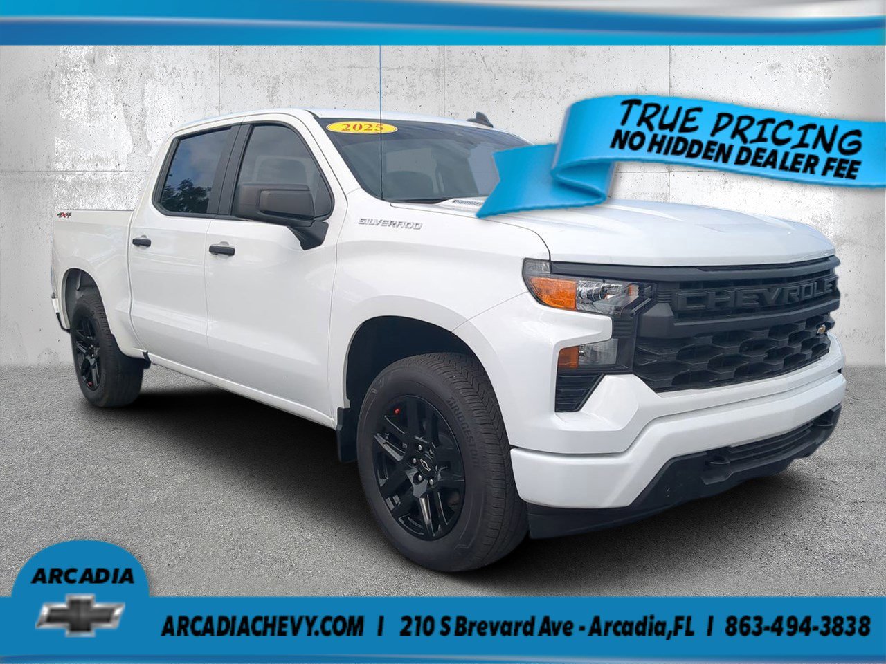 Used 2025 Summit White Chevrolet Custom image 1
