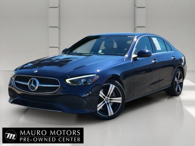 Used 2023 Blue Mercedes-Benz C 300 image 1