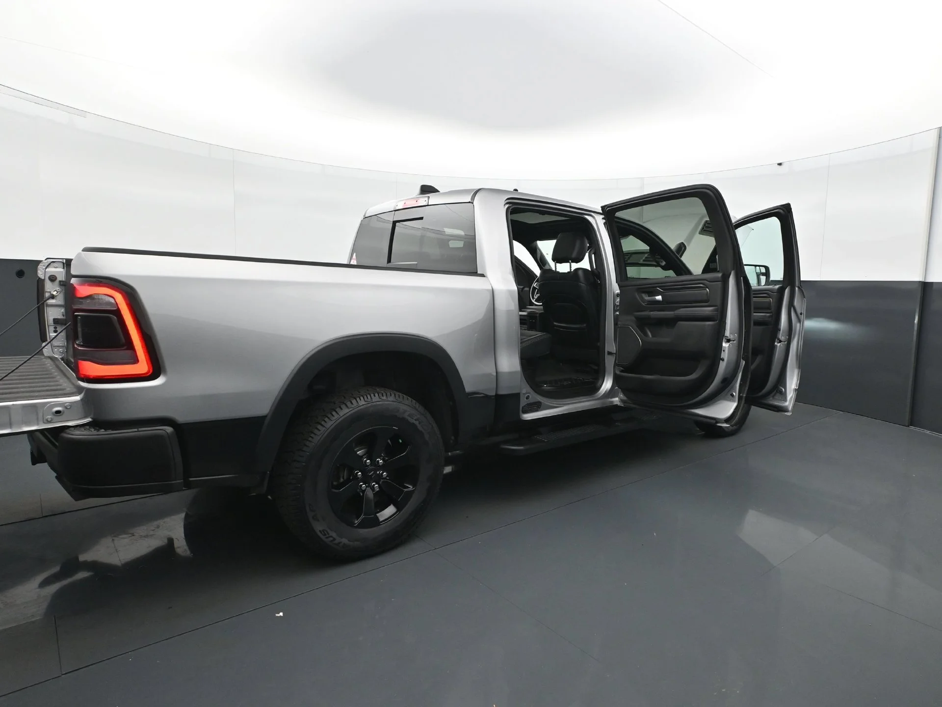 Used 2023 Billet Silver Metallic Clearcoat Ram Rebel image 37
