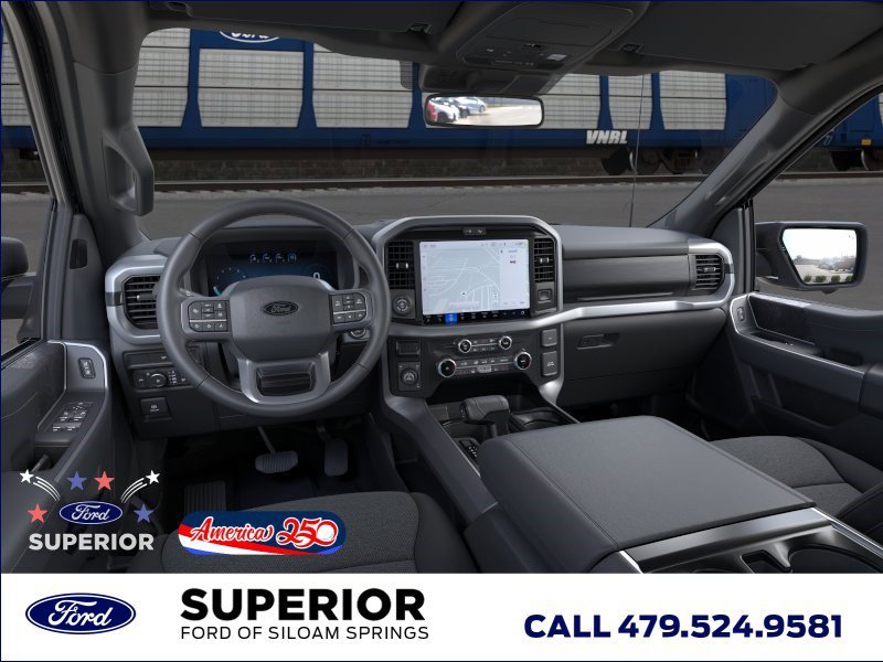 New 2026 Agate Black Metallic Ford XLT image 9
