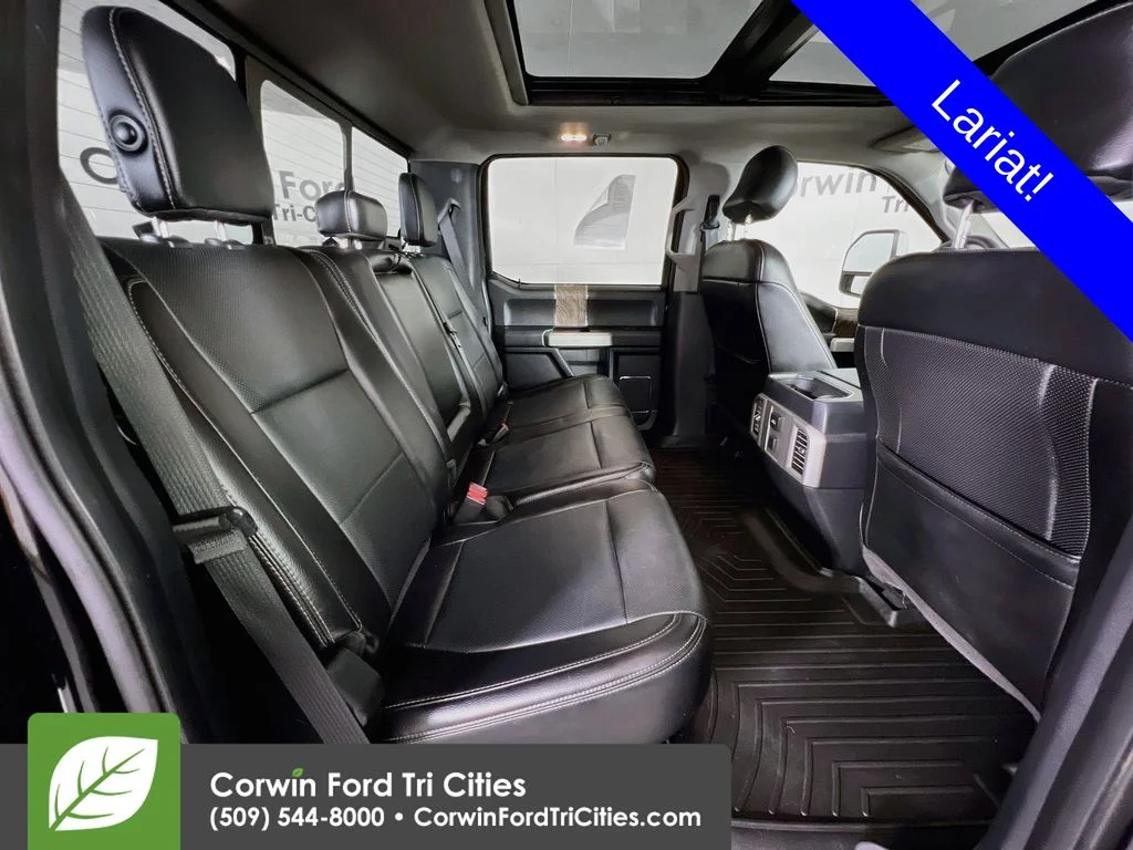 Used 2017 Shadow Black Ford Lariat image 15